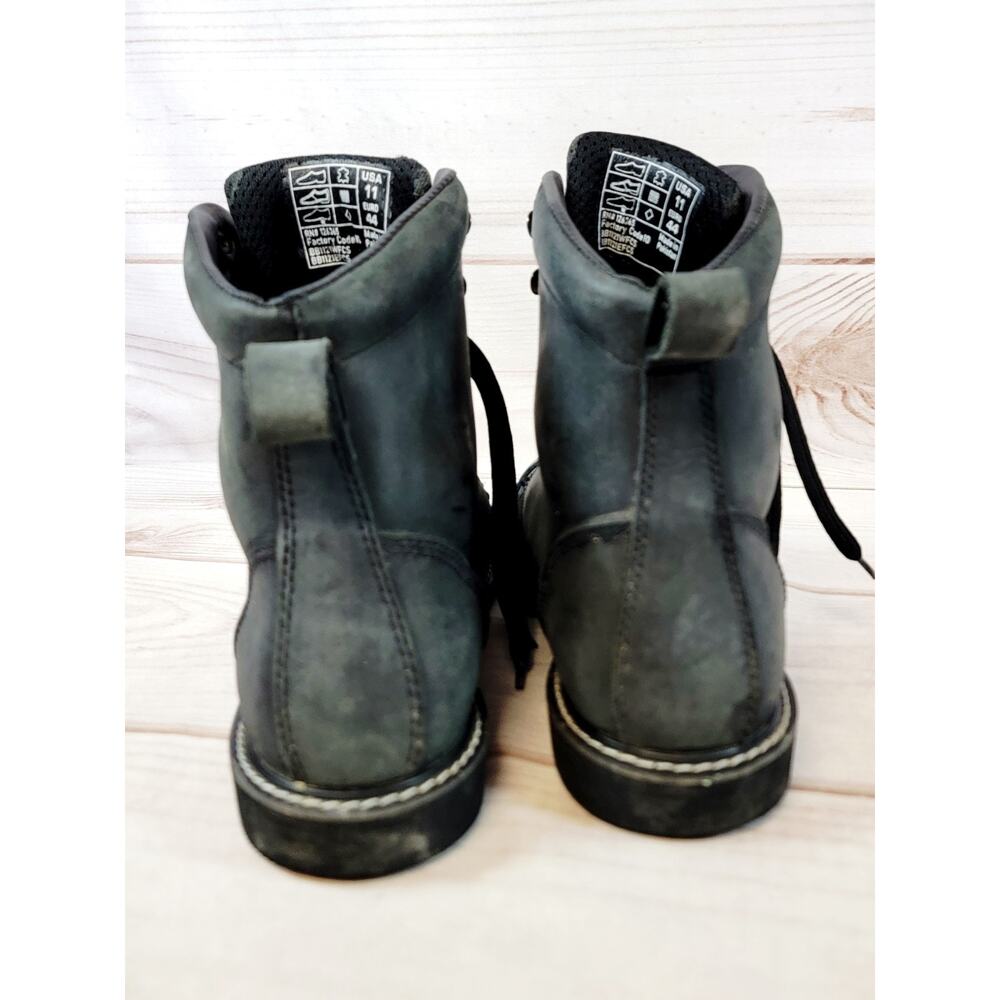 Street & Steel 126365 Riding Reinforced Toe Black Leather Boots - Men’s Size 11 - Picture 4 of 16